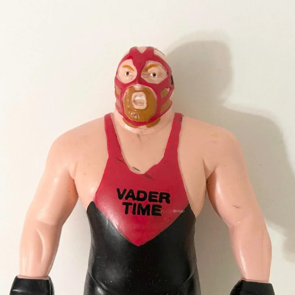 Vtg 1997 Van Vader Time BendEms  WWF Just Toys 5 Inch Tall Action Figure - Picture 2 of 16